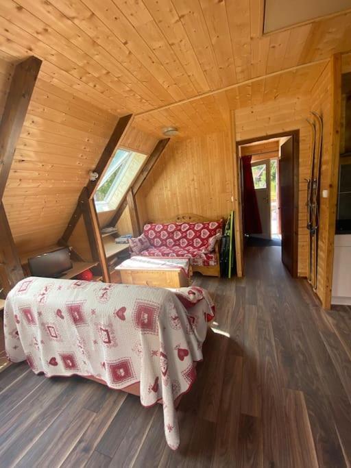 Chalet Cosy, Belle Vue, Dans Le Massif Du Vercors 朗桑韦科尔 外观 照片